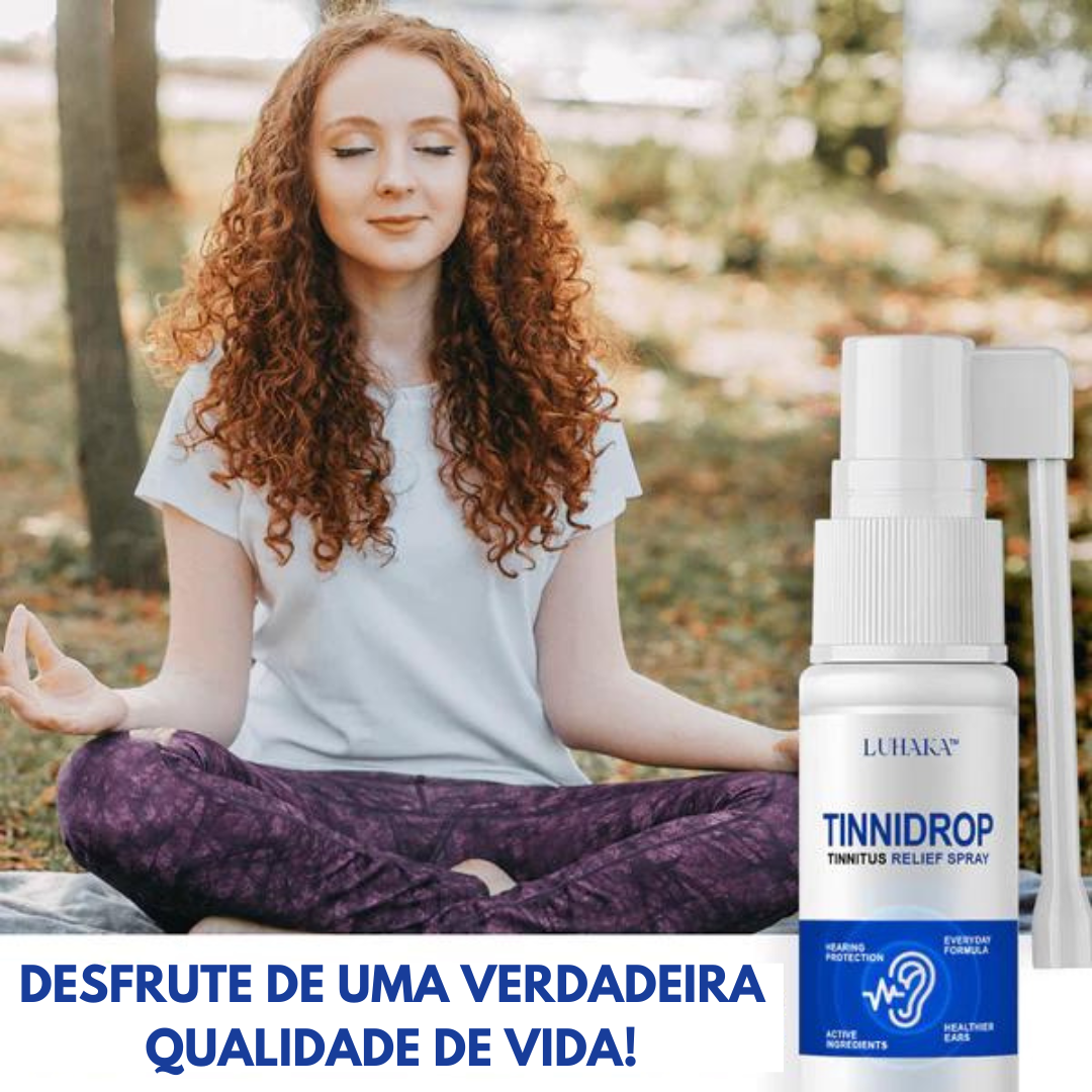 TinniDrop Spray Contra Problemas no Ouvido |COMPRE 1 LEVE 2| + Frete grátis