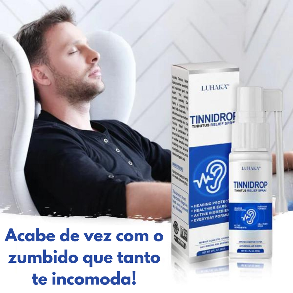 Spray Contra Problemas no Ouvido TinniDrop |COMPRE 2 LEVE 3| + Frete grátis