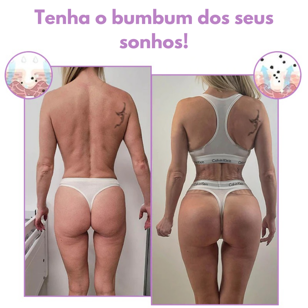 Creme Aumeta Bumbum Contra Celulites Empina Bumbum Bottom Cream™