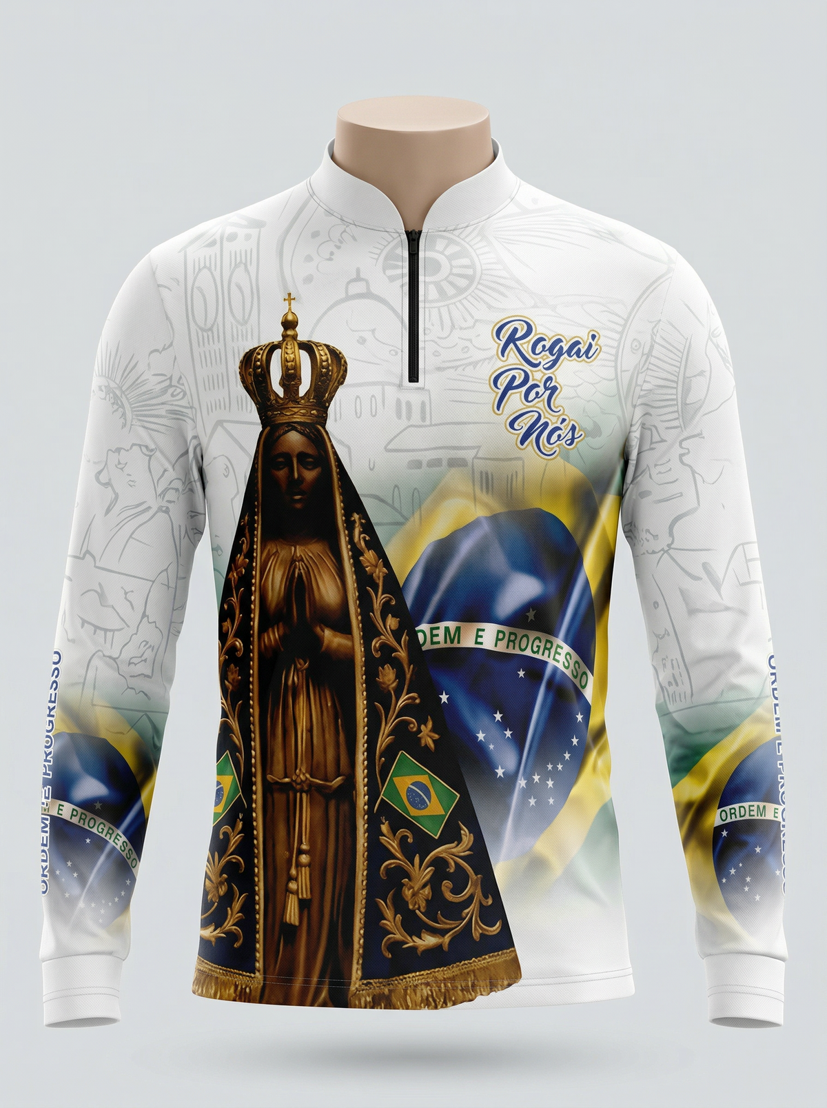 Camiseta Nossa Senhora Aparecida – Rogai Por Nós