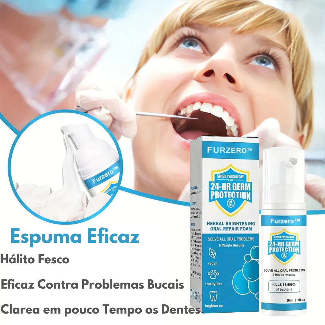 Espuma Reparadora Bucal Furzero® |COMPRE 2 LEVE 3| + Frete grátis