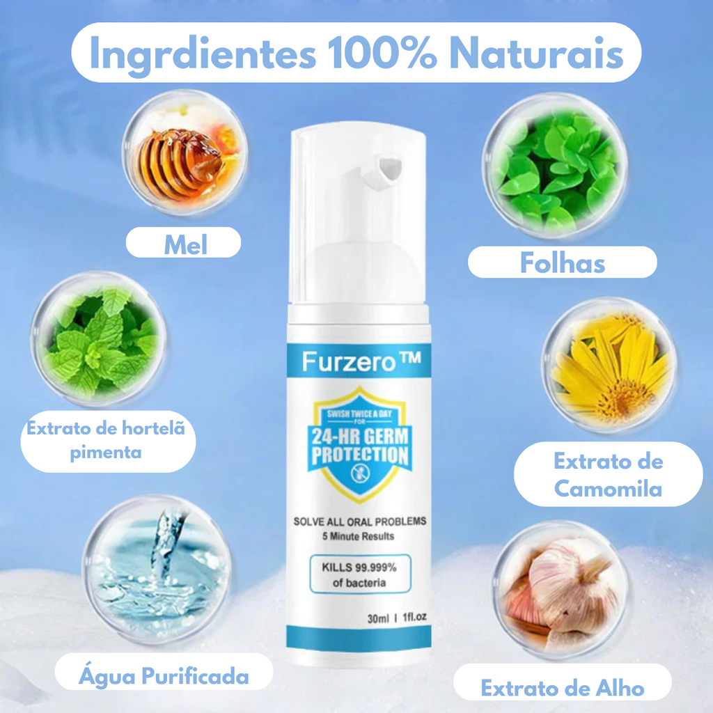 Espuma Reparadora Bucal Furzero® |COMPRE 2 LEVE 3| + Frete grátis