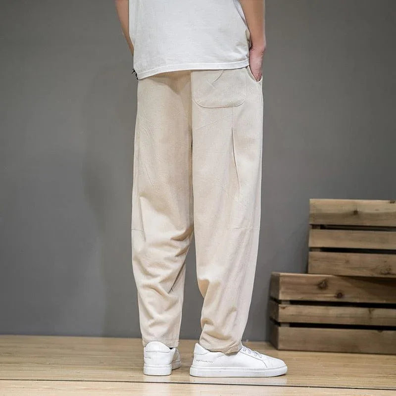 Calça Masculina de Algodão de Linho - Linho Confort / O toque suave e fresco que sua pele merece!