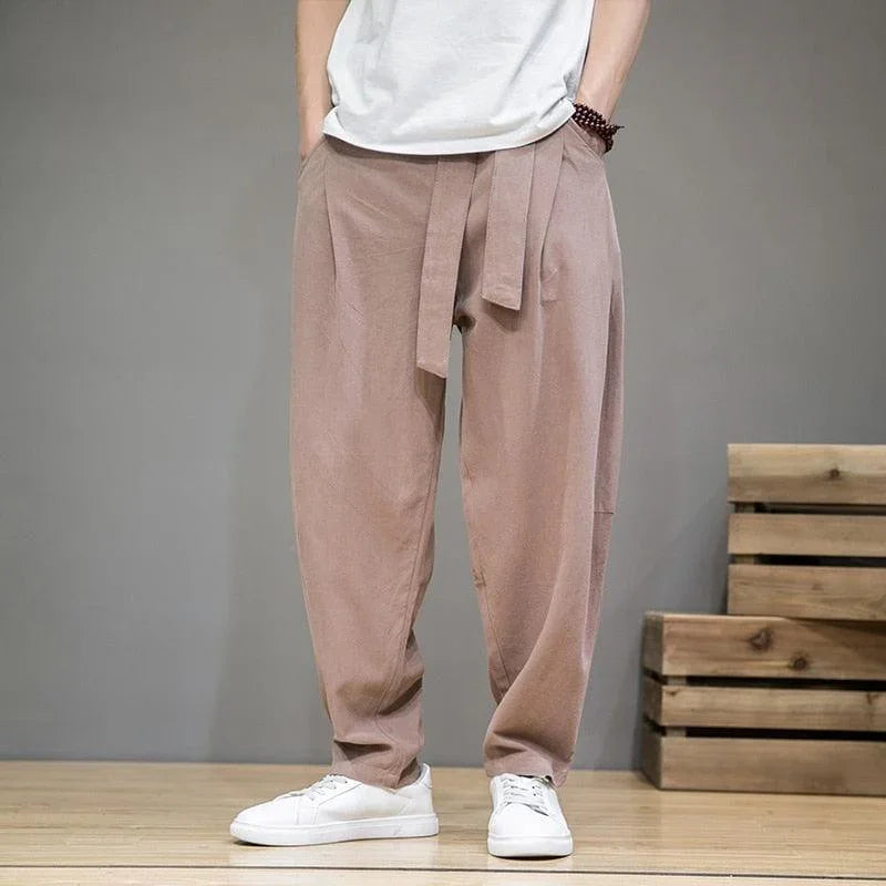 Calça Masculina de Algodão de Linho - Linho Confort / O toque suave e fresco que sua pele merece!