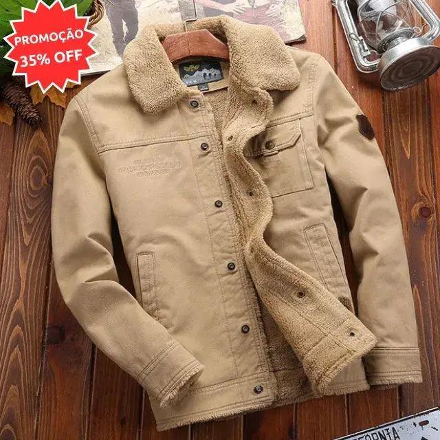Jaqueta Classic™ Flanelada em Algodão / A Jaqueta de Melhor Custo Beneficio para o Outono/Inverno 2024!