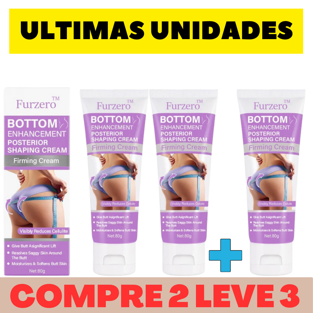 Creme Aumeta Bumbum Contra Celulites Empina Bumbum Bottom Cream™