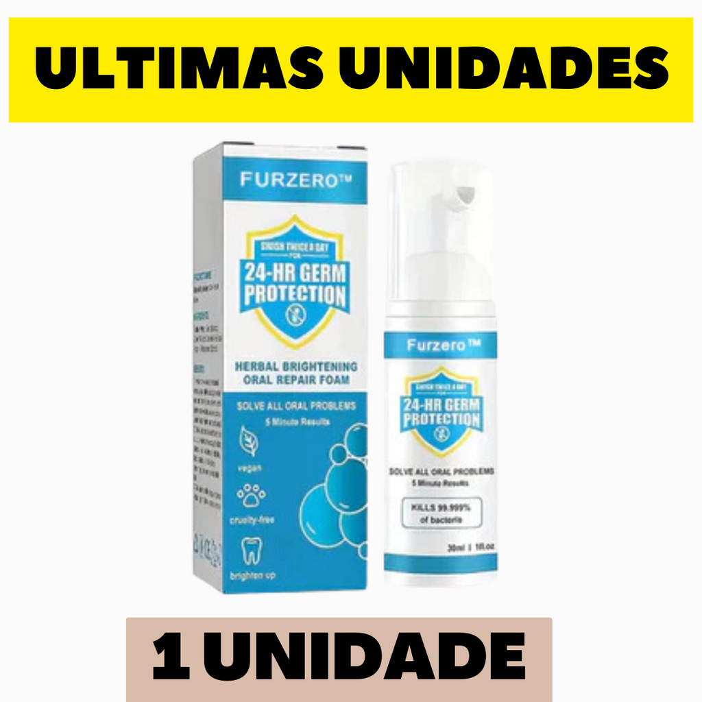 Espuma Reparadora Bucal Furzero® |COMPRE 2 LEVE 3| + Frete grátis
