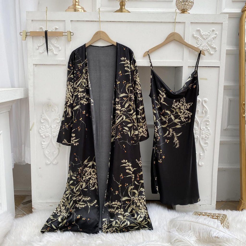 Conjunto Glamour Imperial em Cetim 4 Peças