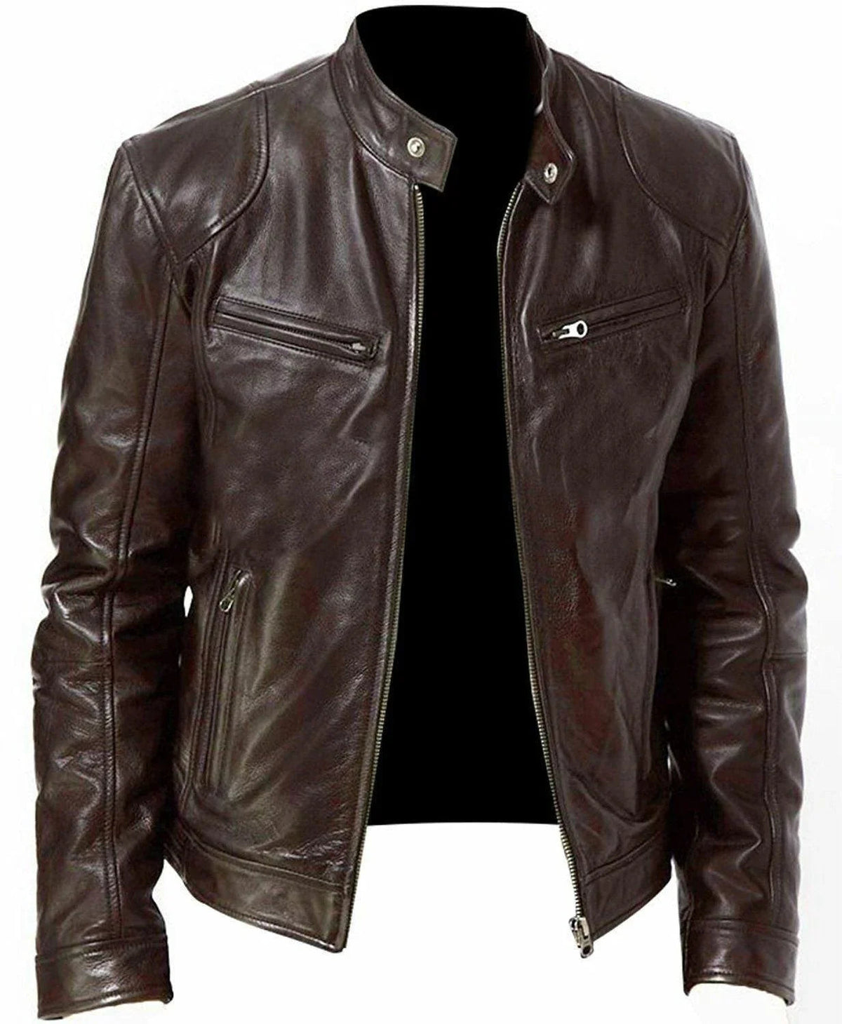 Jaqueta Masculina em Couro PU - Yakuza / Estilo Sofisticado e Minimalista!