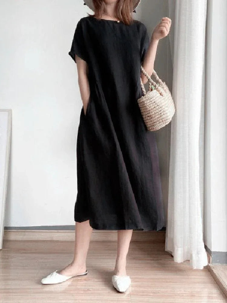 Vestido Super Soltinho Bella Senhorita™/ A Combinação Ideal de Conforto e Estilo para os Dias Mais Quentes!
