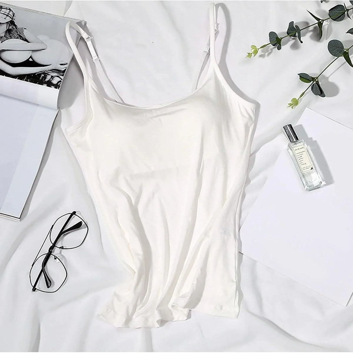 Kit 5 Unidades Camisola Sutiã Fresh™  / Nova Tendencia Primavera Verão 2025!