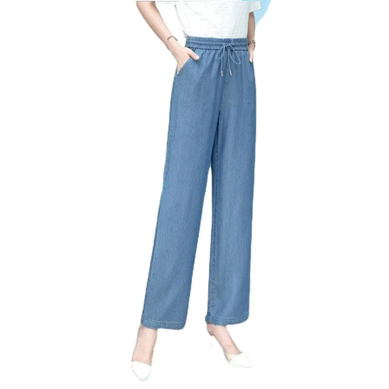 Calça Jeans Meg™ Super Confort / Fresca e Larguinha na Medida Certa!
