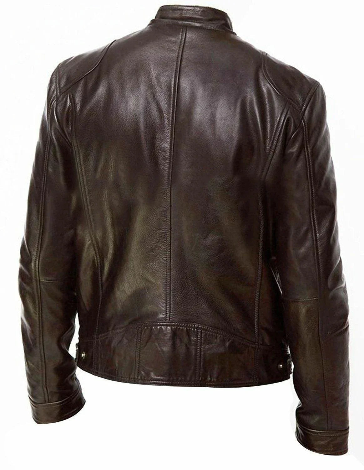 Jaqueta Masculina em Couro PU - Yakuza / Estilo Sofisticado e Minimalista!
