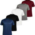 Kit 5 Camisetas Dry Fit Premium – Conforto e Secagem Rápida