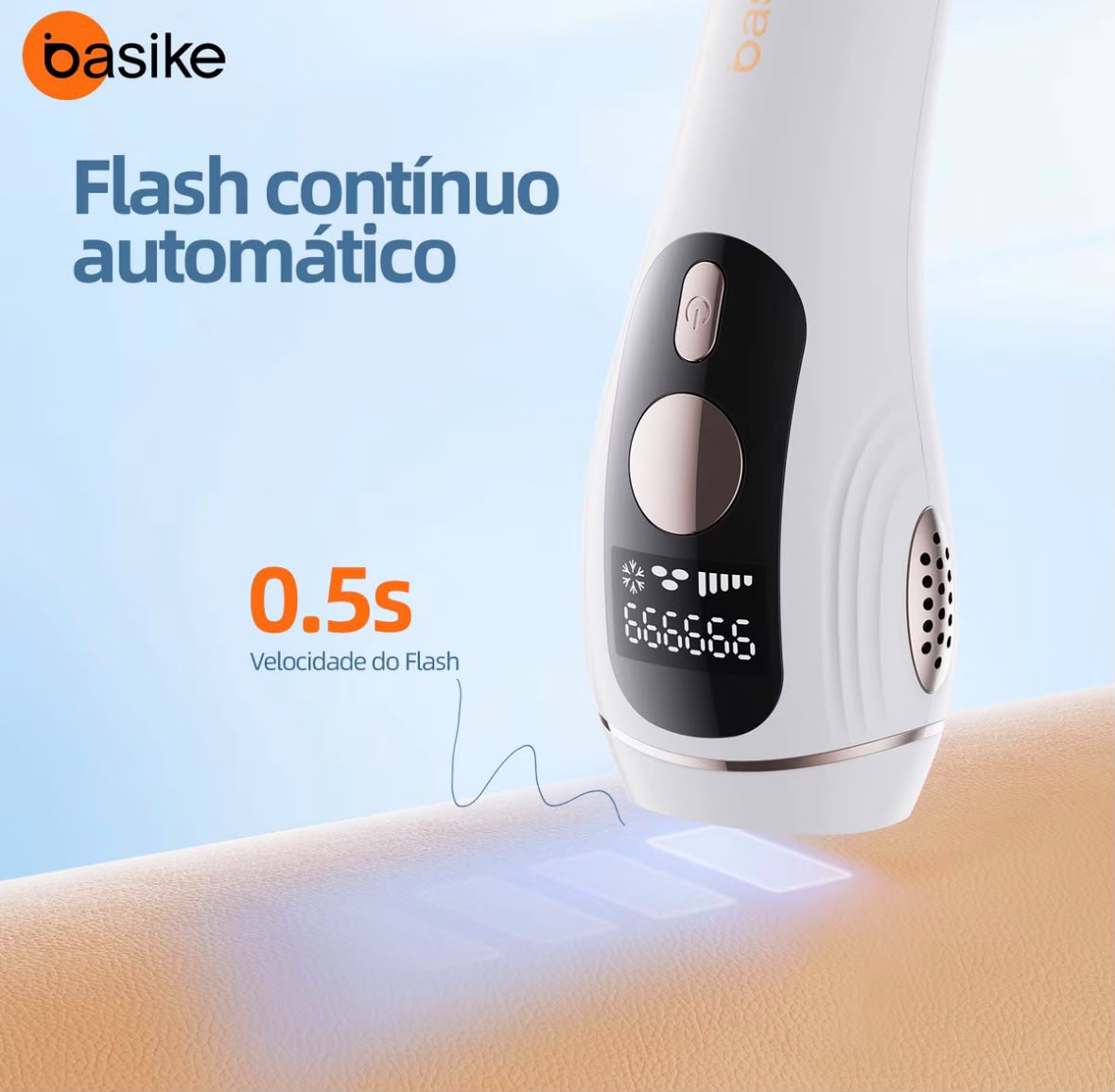 LumiSmooth Pro - Depilador a Laser com Efeito Gelo
