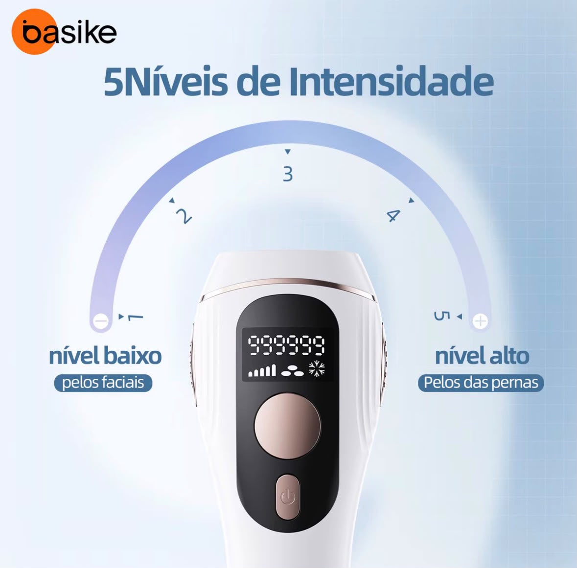 LumiSmooth Pro - Depilador a Laser com Efeito Gelo