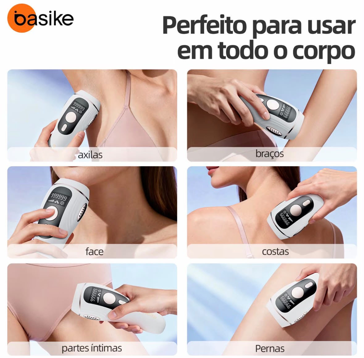LumiSmooth Pro - Depilador a Laser com Efeito Gelo