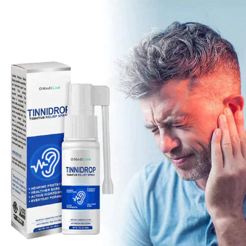 Spray Contra Problemas no Ouvido TinniDrop |COMPRE 2 LEVE 3| + Frete grátis