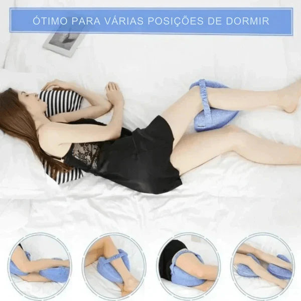 Almofada Ortopédica de Espuma de Memória para Pernas e Joelhos