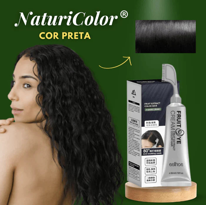 Tinta de Cabelo Vegetal NaturiColor + Escovinha Brinde |COMPRE 2 LEVE 3| + Frete Grátis