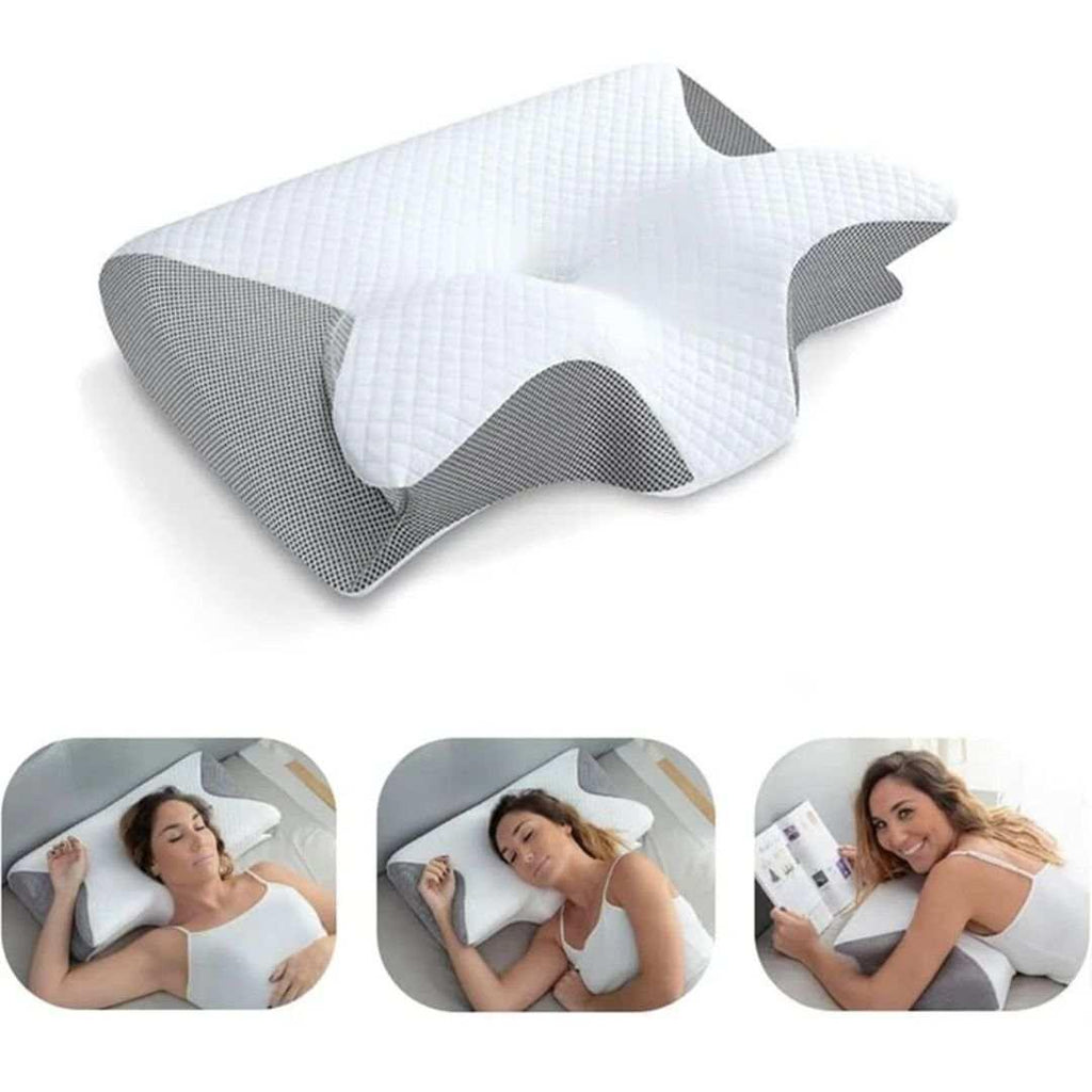 Travesseiro Cervical Ergonômico | 5 em 1 + Brinde Exclusivo