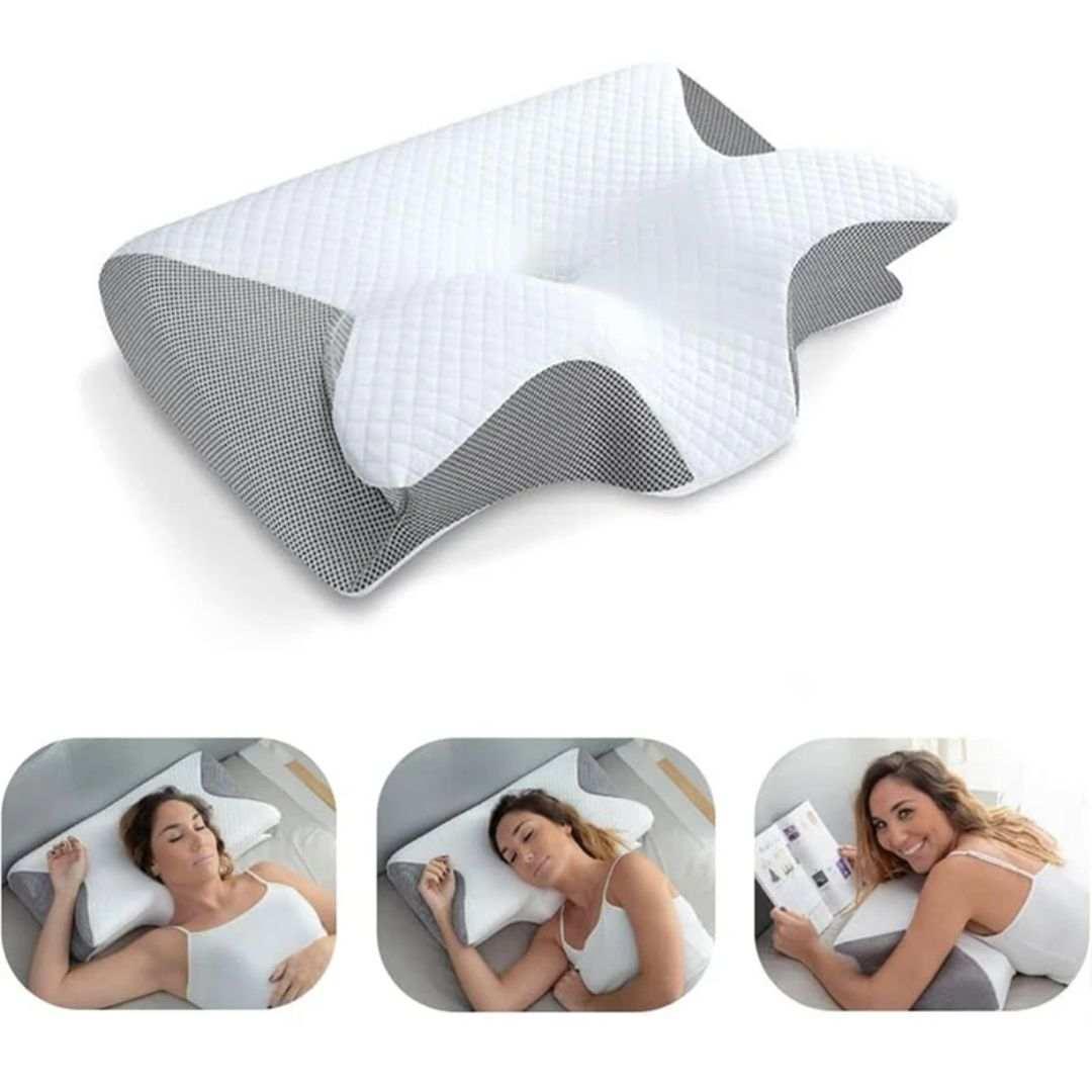 Travesseiro Cervical Ergonômico | 5 em 1 + Brinde Exclusivo