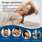 Travesseiro Ortopédico Cervical em Forma de Borboleta