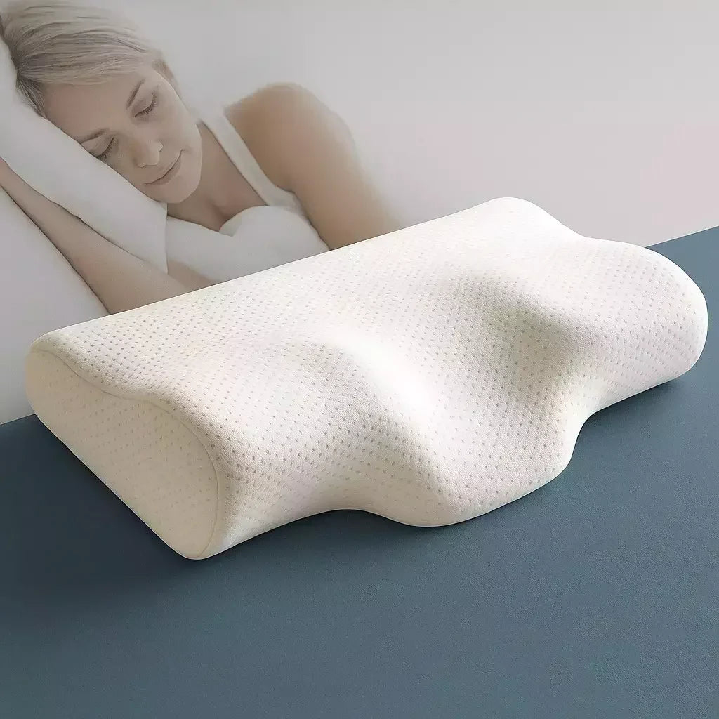 Travesseiro Ortopédico Cervical em Forma de Borboleta