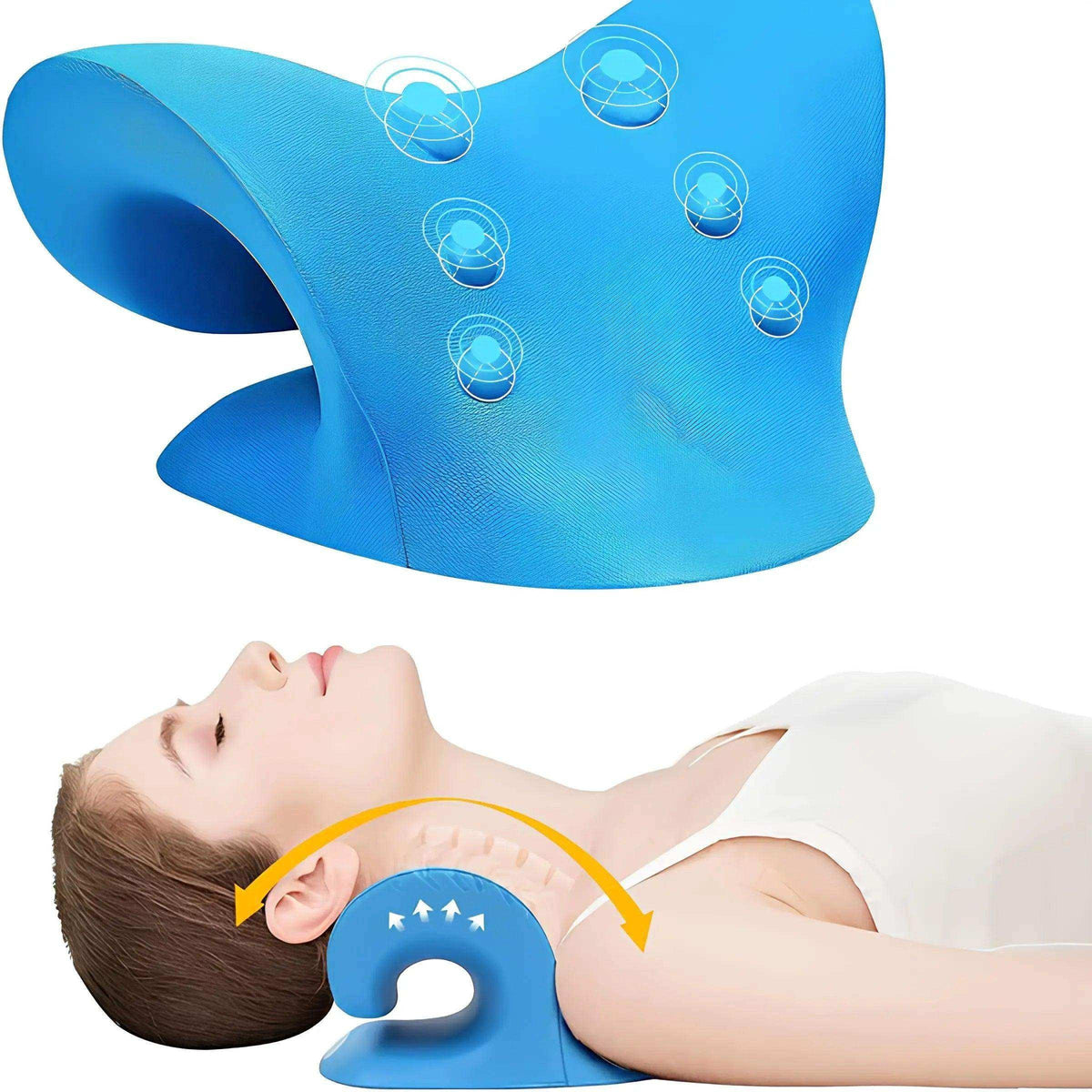 Travesseiro Ortopédico de Tração Cervical